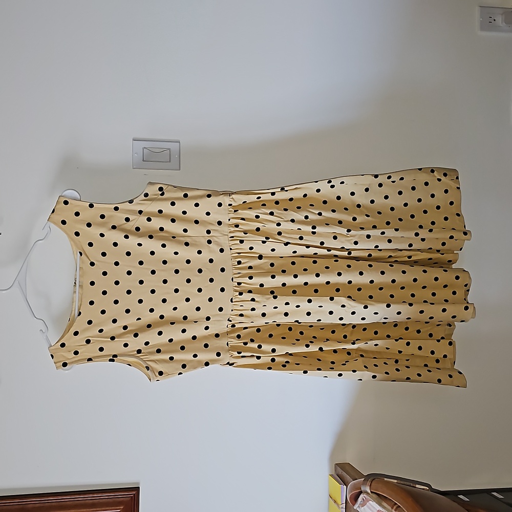 Lindy Bop polka dot Audrey pinup dress sz XL